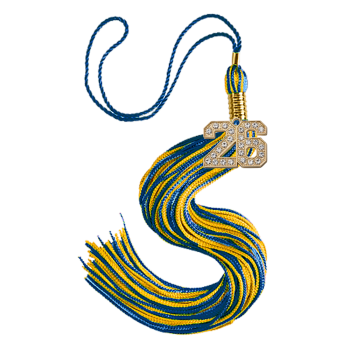 Class of 2026 Souvenir Rhinestone Tassel (SOUVENIR ONLY - YOU CANNOT WALK WITH THIS TASSEL)